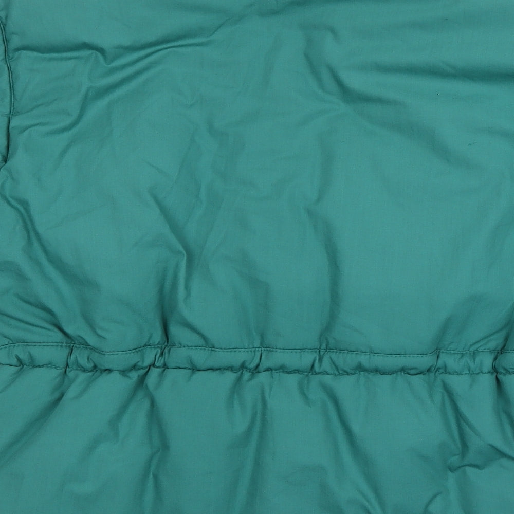 Select Casuals Womens Green Anorak Coat Size 12 - concealed hood