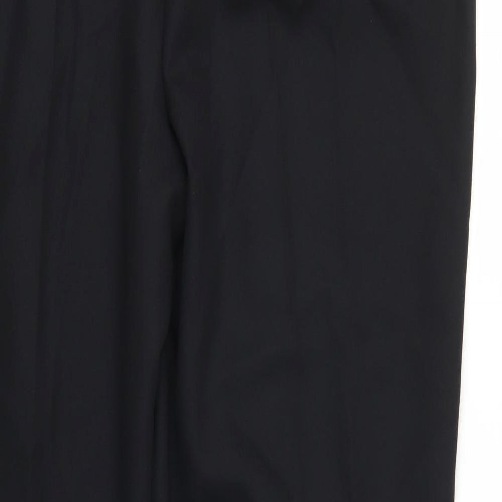 Papaya Womens Black Trousers Size 16 L29 in