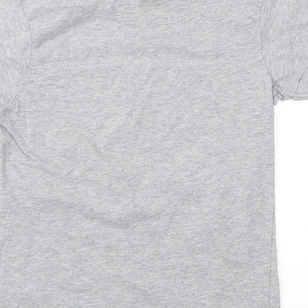 George Boys Grey Jersey Basic T-Shirt Size 6-7 Years