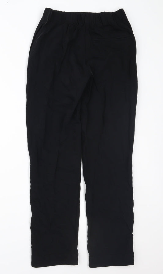 Preworn Womens Black Trousers Size S L27 in
