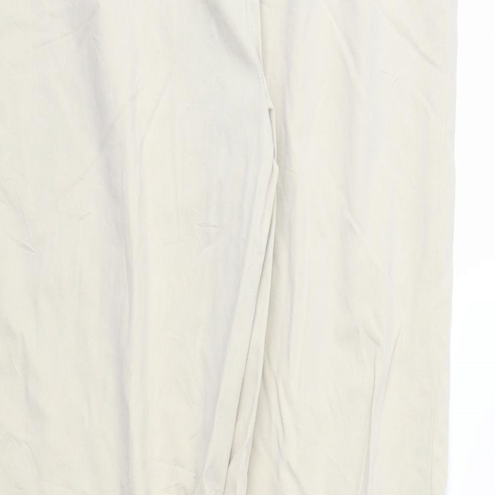 Wichele Womens Beige Trousers Size 14 L31 in