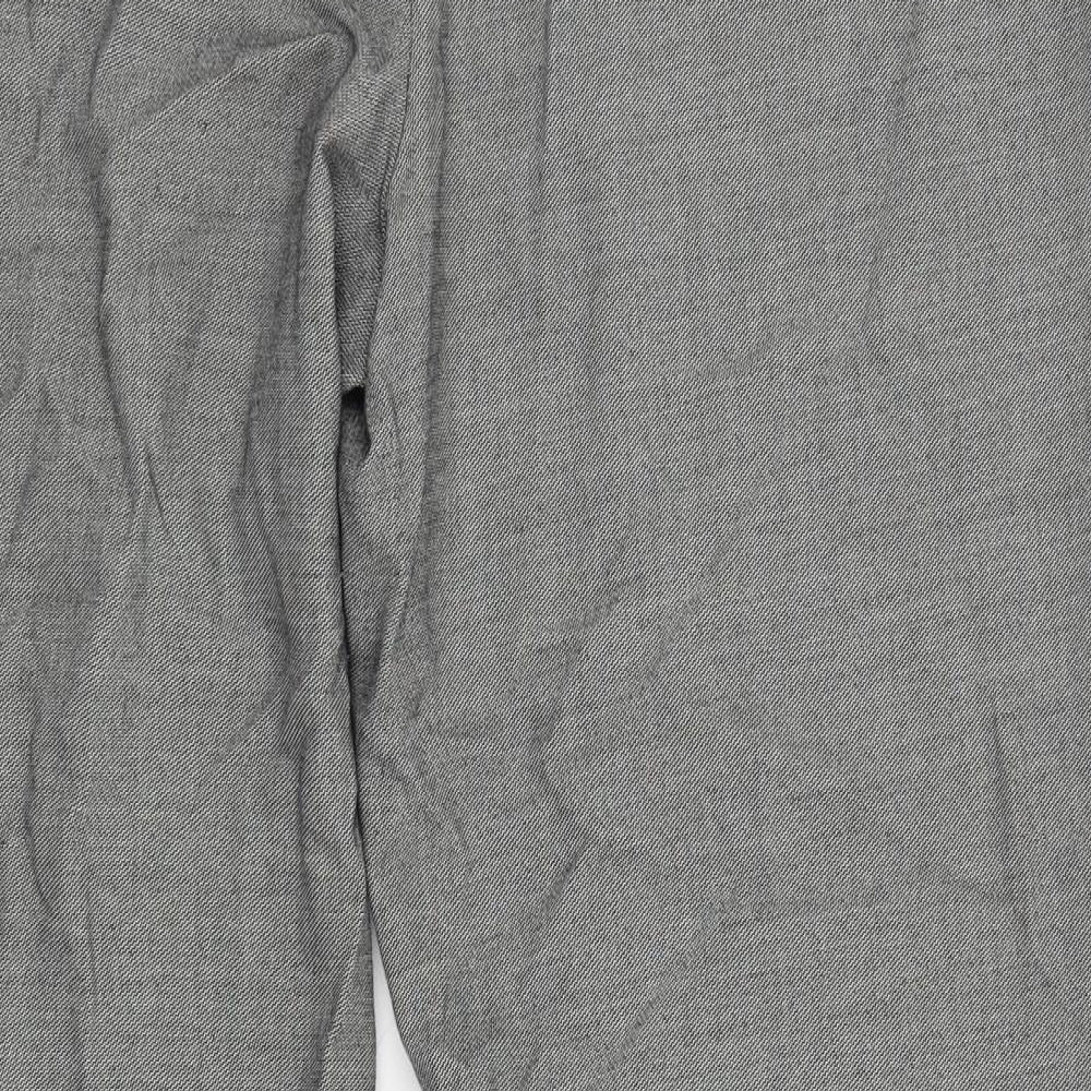 Preworn Womens Grey Trousers Size 20 L28 in