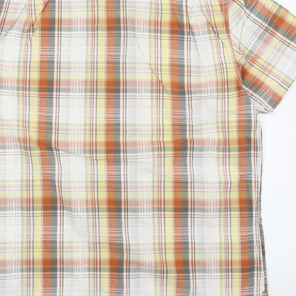 montaray Mens Multicoloured Check Button-Up Size M