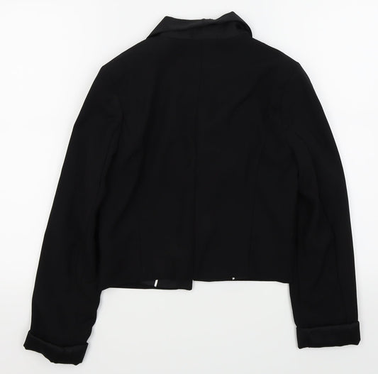 LIPSY LI MITED Womens Black Jacket Blazer Size 10