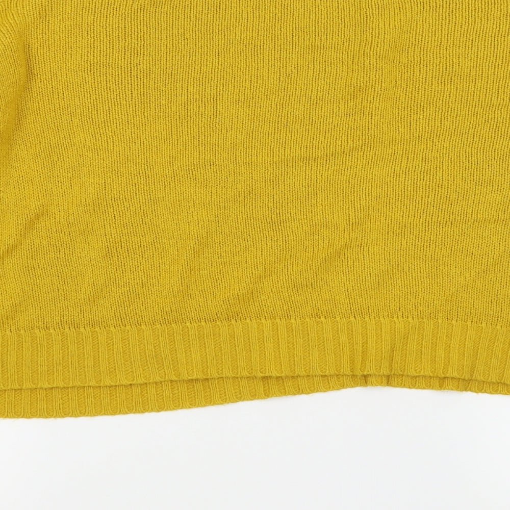 Divided by H&M Womens Yellow Pullover Jumper Size M