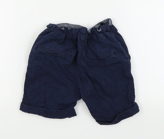 Asda George Boys Blue Chino Shorts Size 5-6 Years