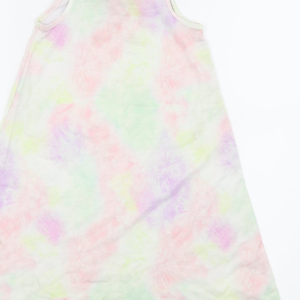H&M Girls White Basic Tank Size 7-8 Years
