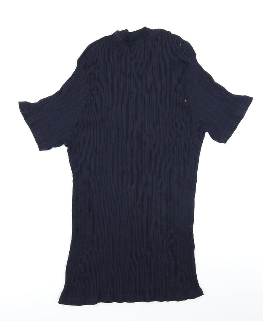 Brave Soul Womens Basic T-Shirt Size L - Ribbed