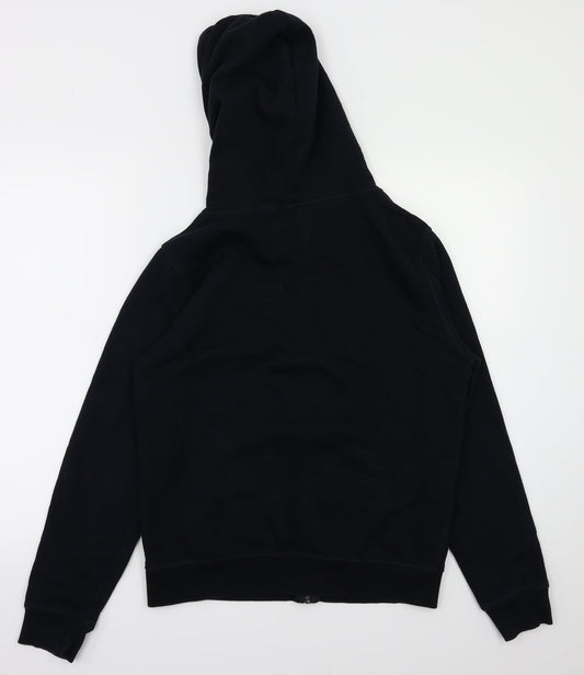 papaya Womens Black Full Zip Jumper Size 10