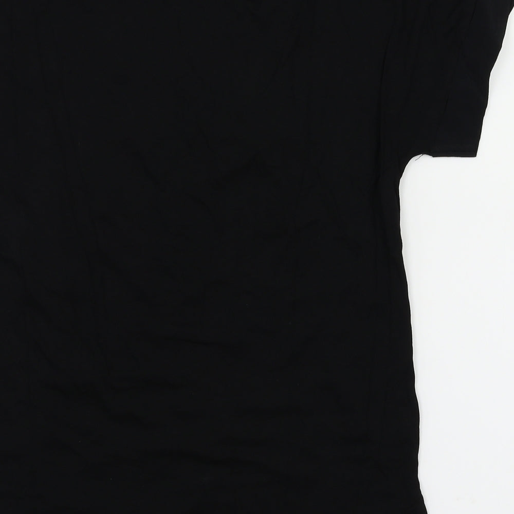Body Flirt Womens Black Basic T-Shirt Size XS