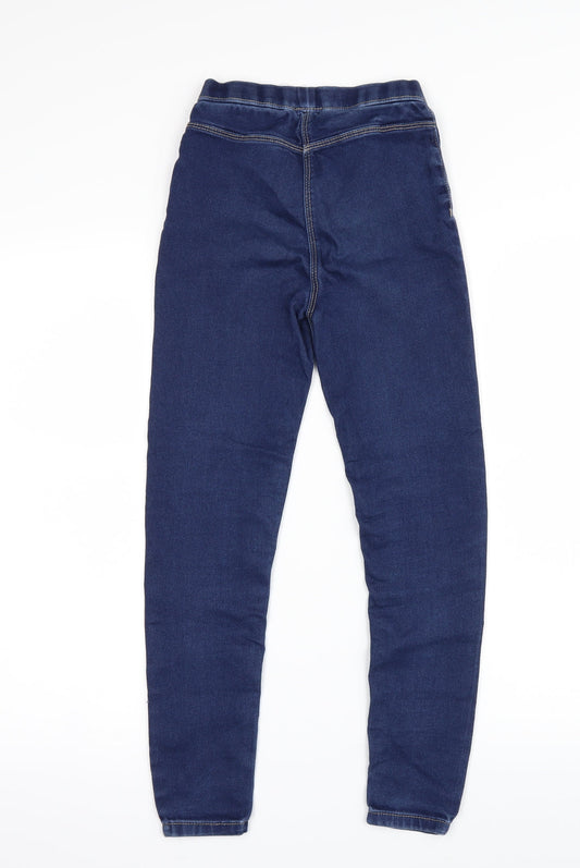 George Girls Blue Denim Jegging Jeans Size 9-10 Years