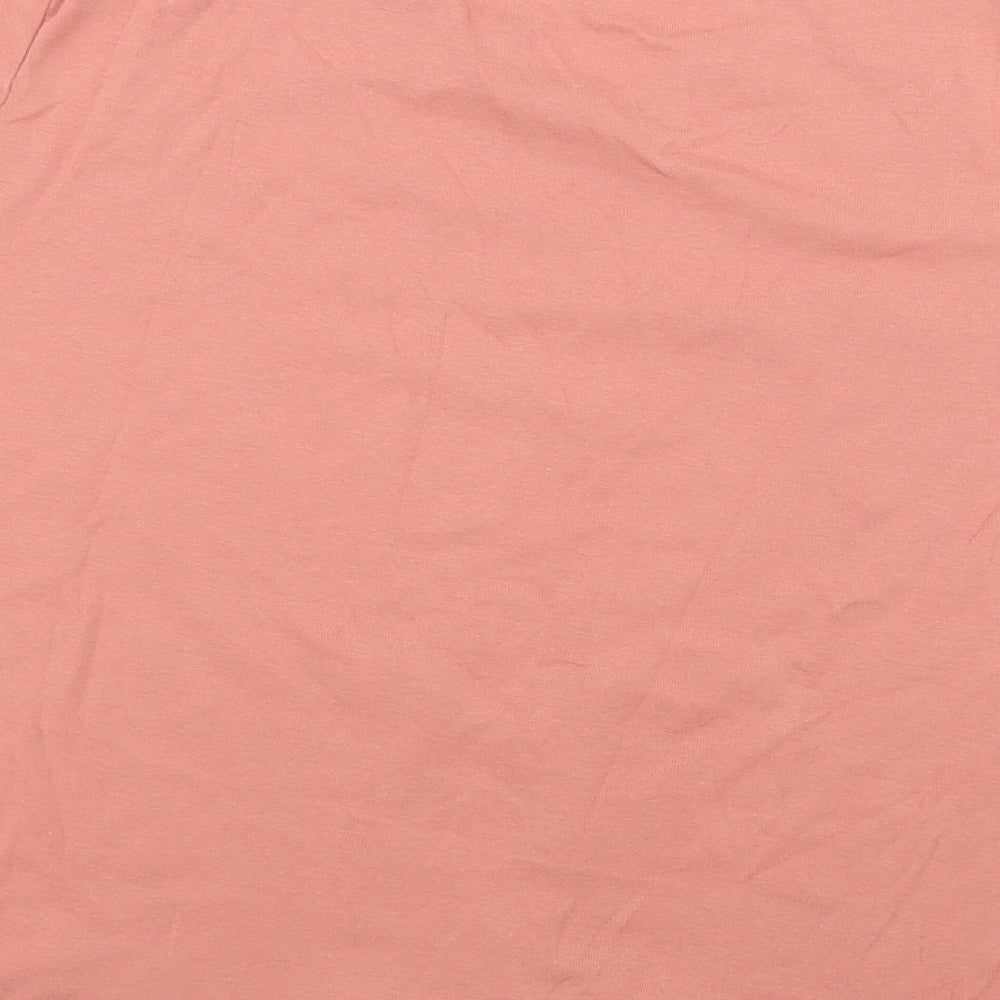 Pebble Bay Womens Pink Basic T-Shirt Size 22