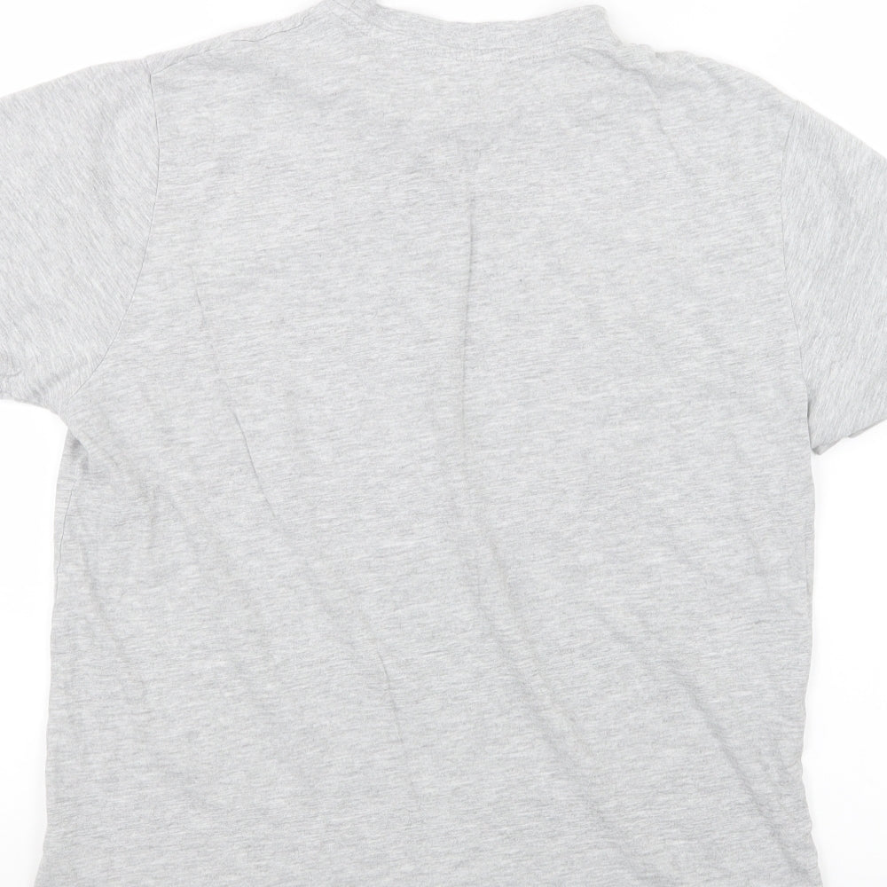Primark Mens Grey T-Shirt Size M - London