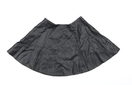 Primark Girls Black Skater Skirt Size 9-10 Years
