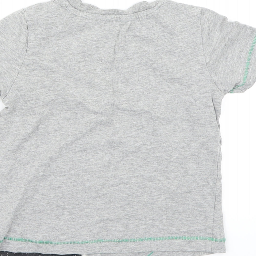 Nutmeg Boys Grey Basic T-Shirt Size 18-24 Months