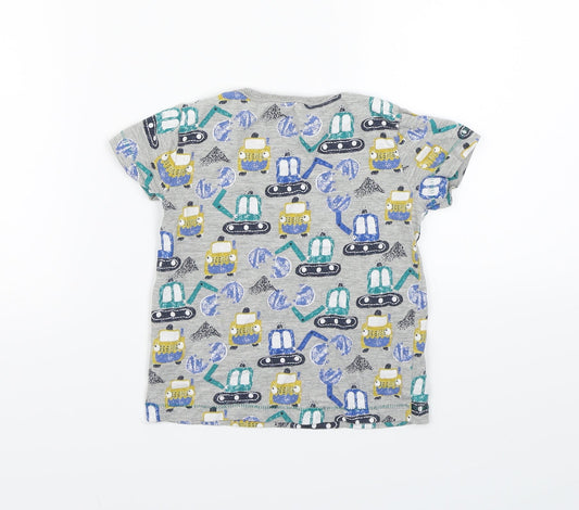 NEXT Boys Grey Basic T-Shirt Size 12-18 Months