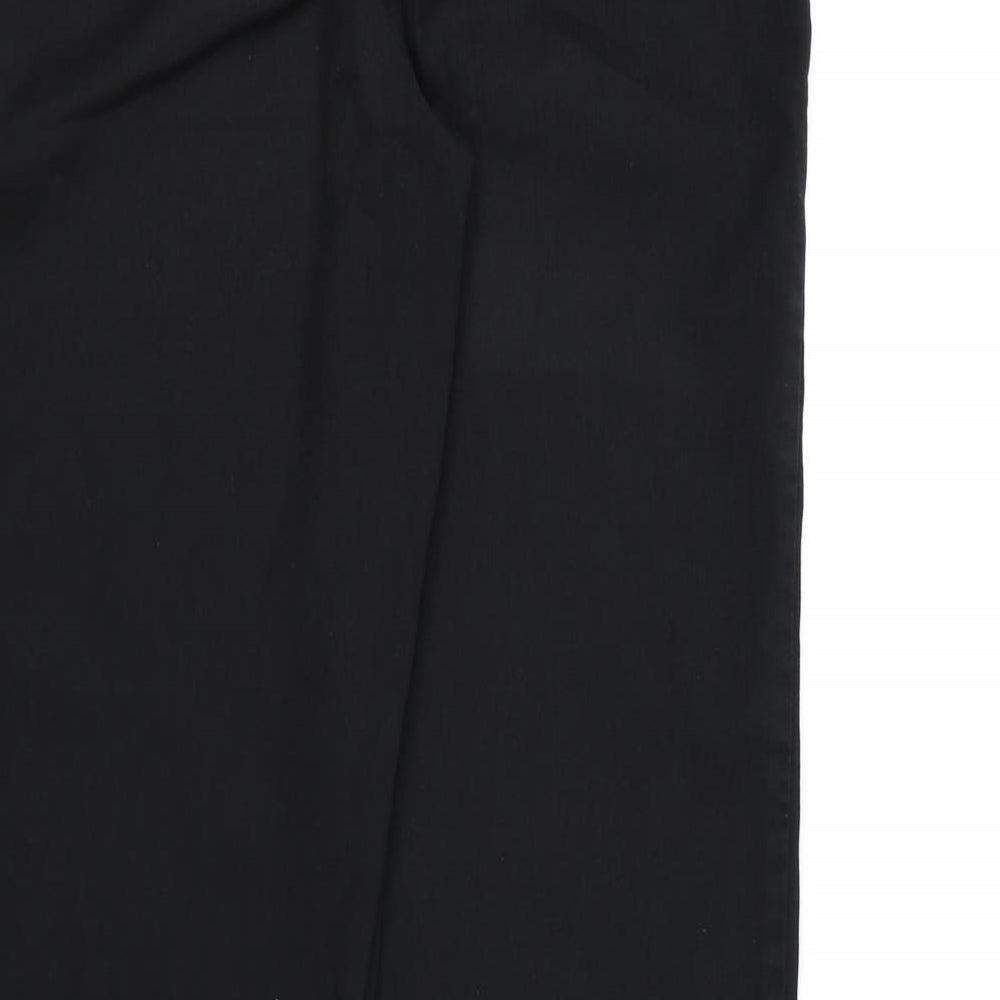 NEXT Womens Black Rayon Dress Pants Trousers Size 8 L29 in