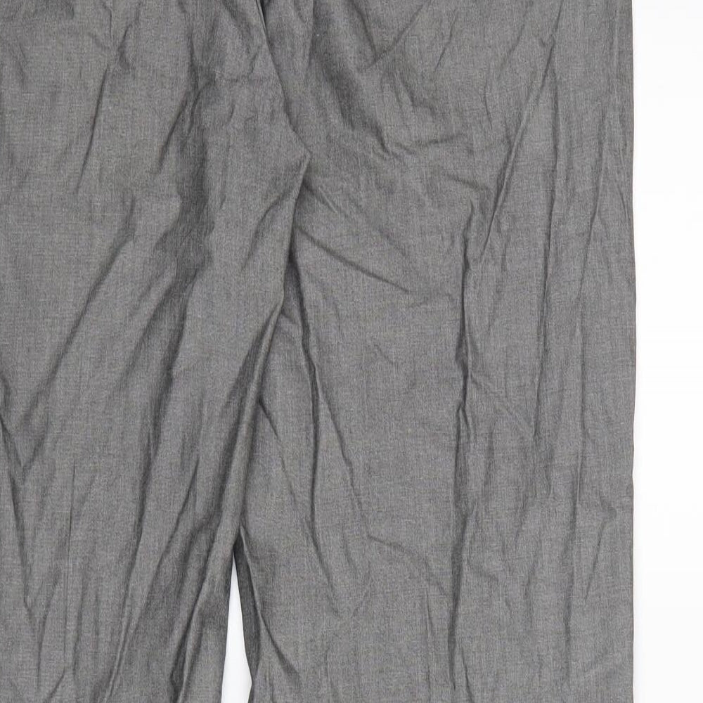 Artigiano Womens Grey Trousers Size 14 L31 in