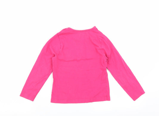 Jojo Siwa Girls Pink Basic T-Shirt Size 5-6 Years - jojo siva
