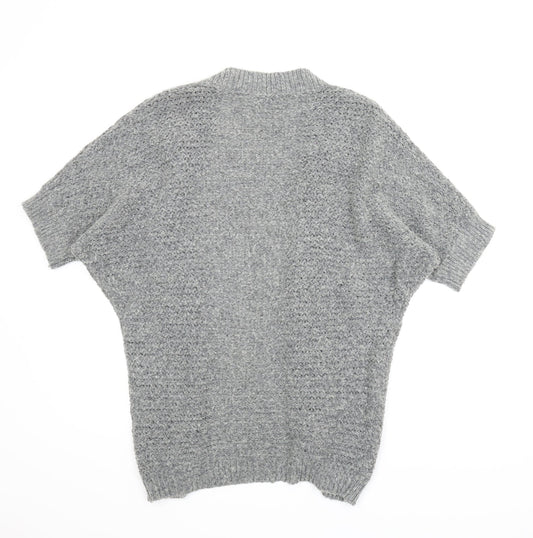 Redoute Womens Grey Cardigan Jumper Size 12