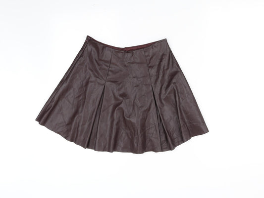River Island Girls Purple Flare Skirt Size 10 Years