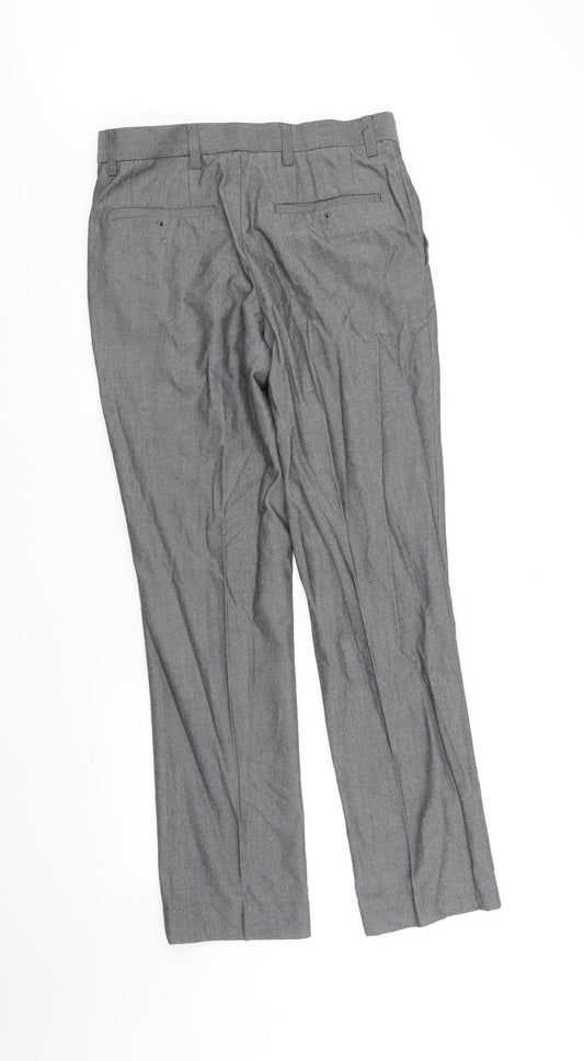 NEXT Womens Grey Trousers Size 28 in L30 in