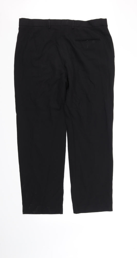 Marks and Spencer Womens Black Straight Jeans Size 36 in L29 in