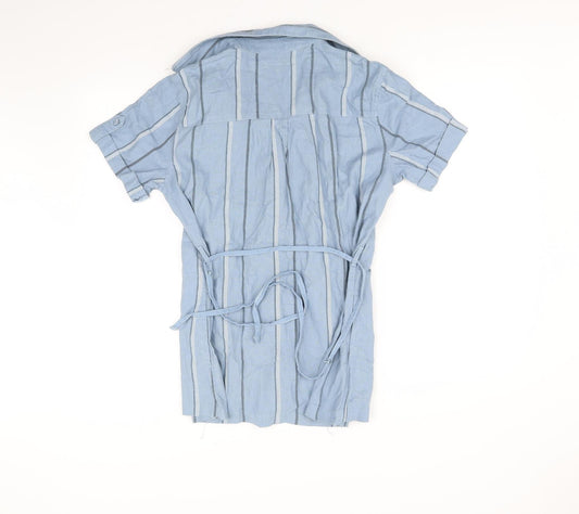 NEXT Girls Blue Pullover Blouse Size 10 Years