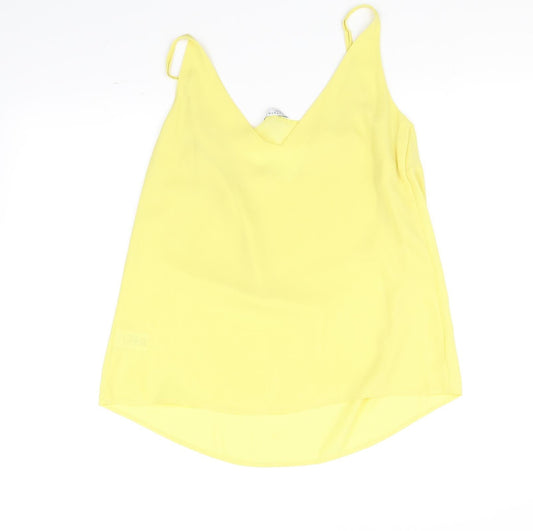 Papaya Womens Yellow Basic Tank Size 10