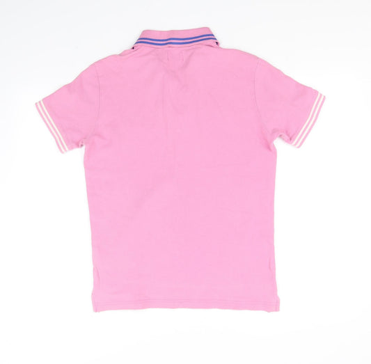 Replay Girls Pink Basic Polo Size S