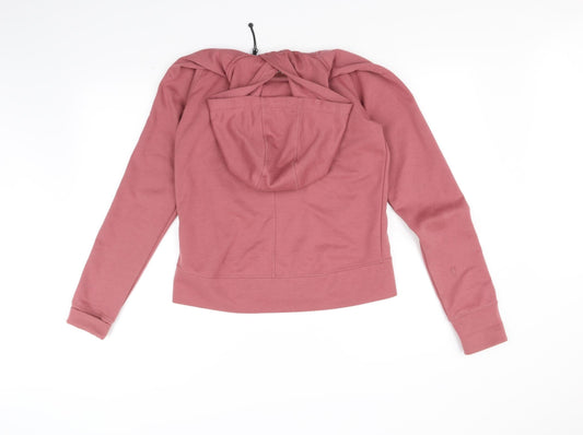 Critvit Womens Pink Full Zip Jumper Size 10