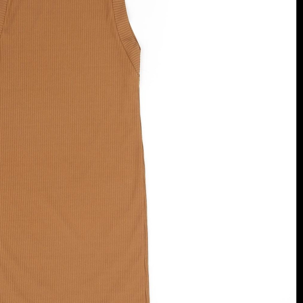 Vera & Lucy Womens Orange Fit & Flare Size S