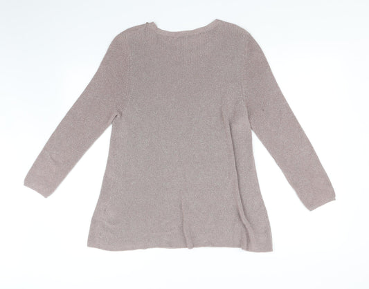 NEXT Womens Beige Pullover Jumper Size 12