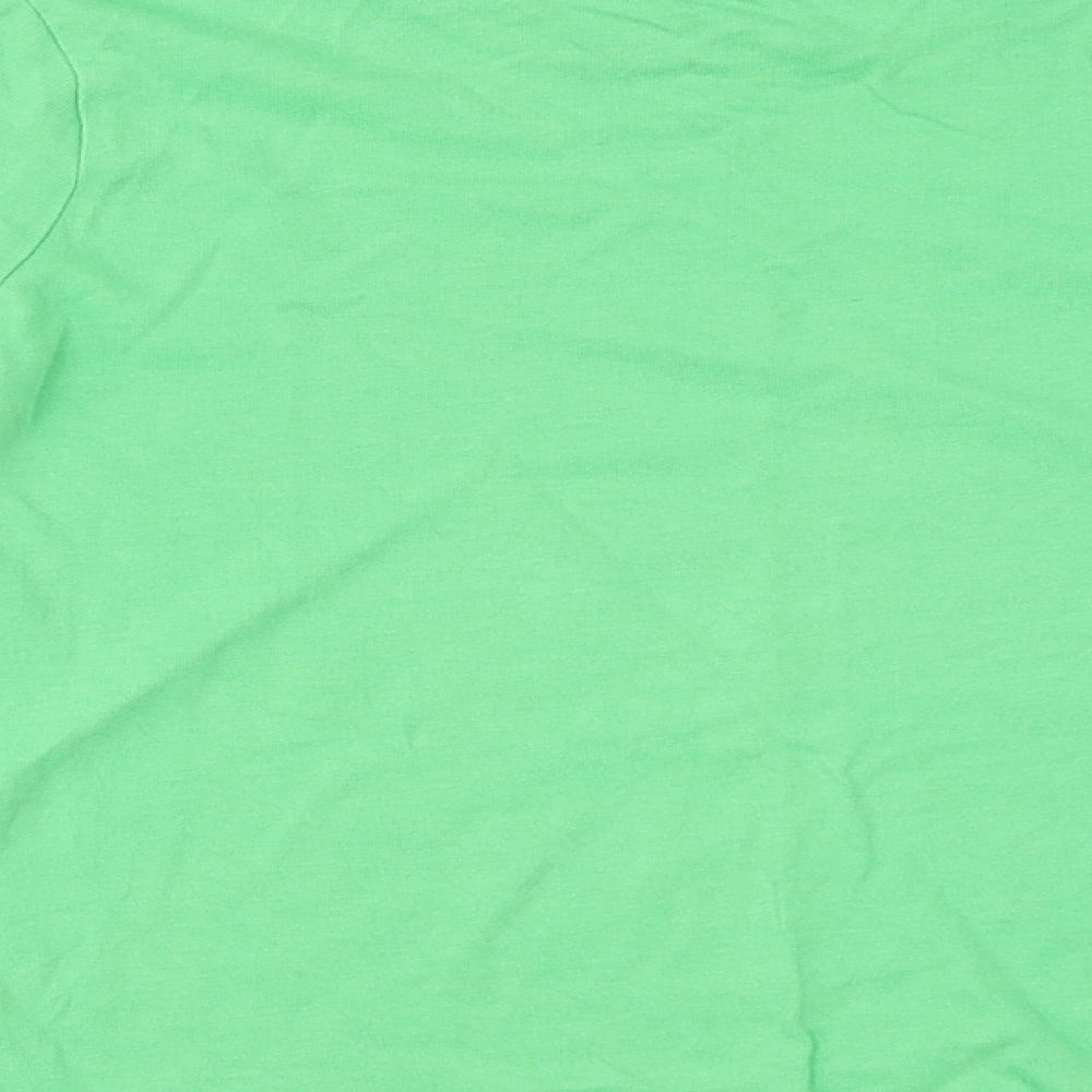 George Boys Green Basic T-Shirt Size 5-6 Years