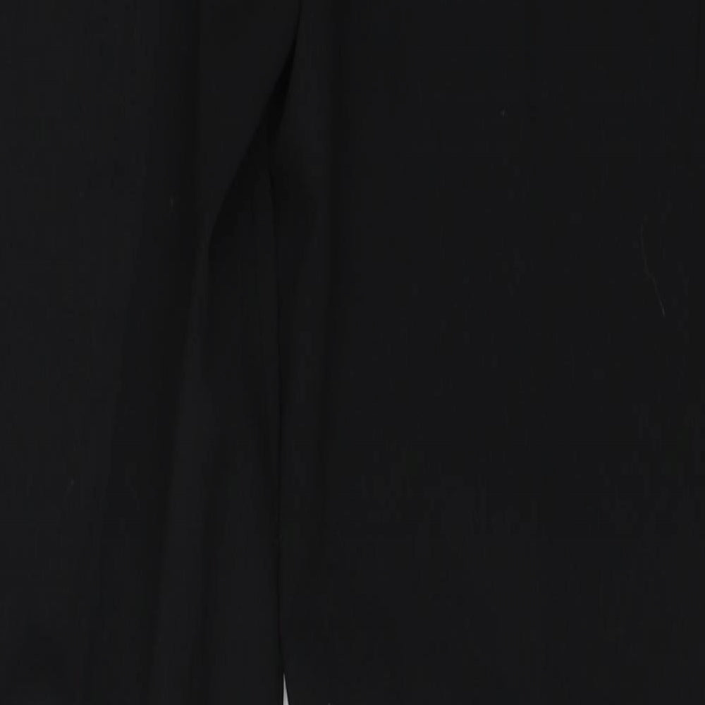 NEXT Womens Black Trousers Size 10 L23 in