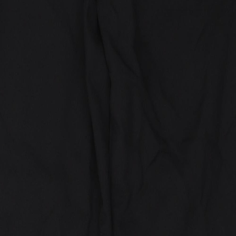 M2B Womens Black Trousers Size 10 L23 in