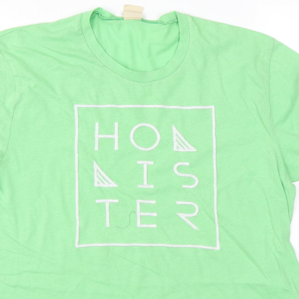 Hollister Mens Green T-Shirt Size S