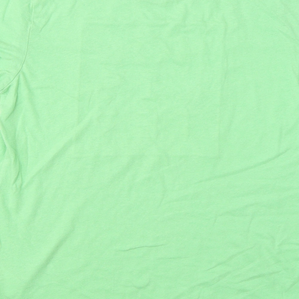 Hollister  Mens Green    T-Shirt Size S