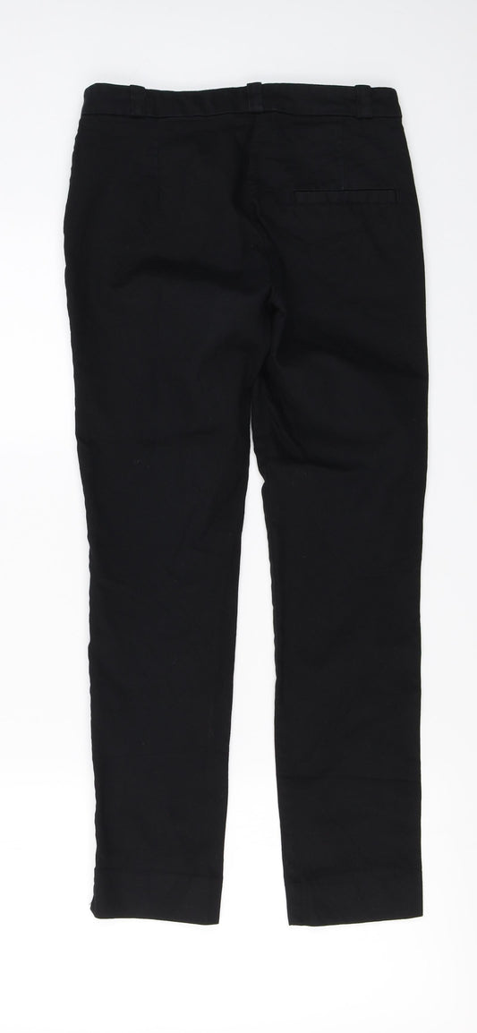 Mango Womens Black Trousers Size 26 L22 in