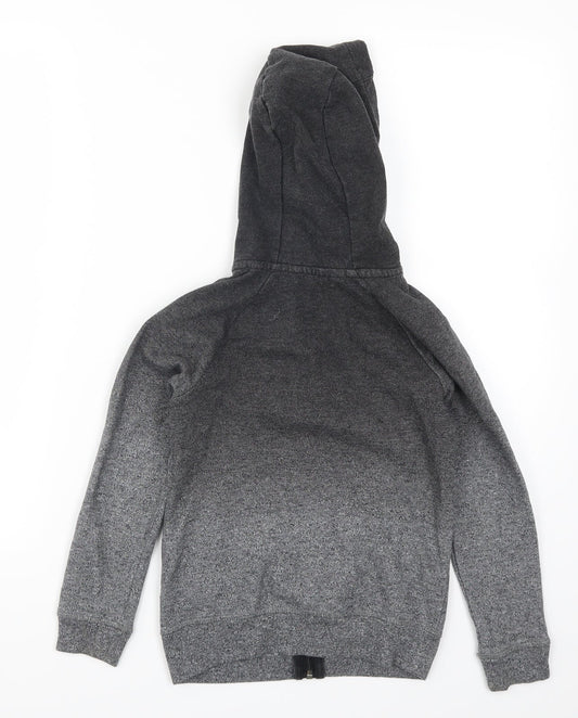 George Boys Grey Full Zip Hoodie Size 5-6 Years - Tokyo JPN