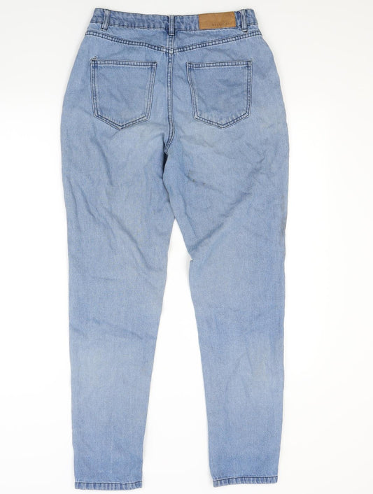 Noisey Man Womens Blue Denim Tapered Jeans Size 28 L29 in
