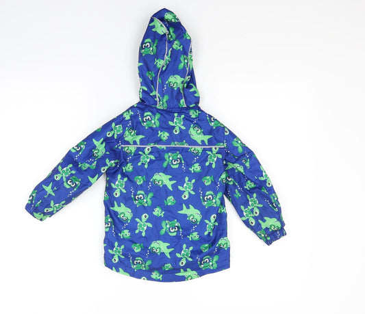 George Boys Blue Jacket Coatigan Size 2 Years