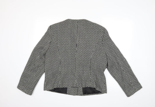 Bonmarché Womens Black Jacket Coat Size 16