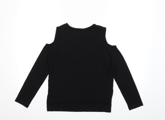 Primark Girls Blue Pullover Jumper Size 10-11 Years