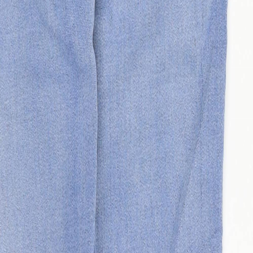 ASOS Womens Blue Denim Straight Jeans Size 26 in L32 in