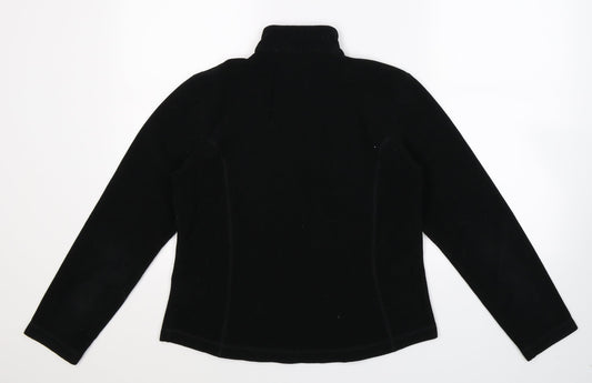 Georg Schumacher Womens Black Fleece Jacket Size M