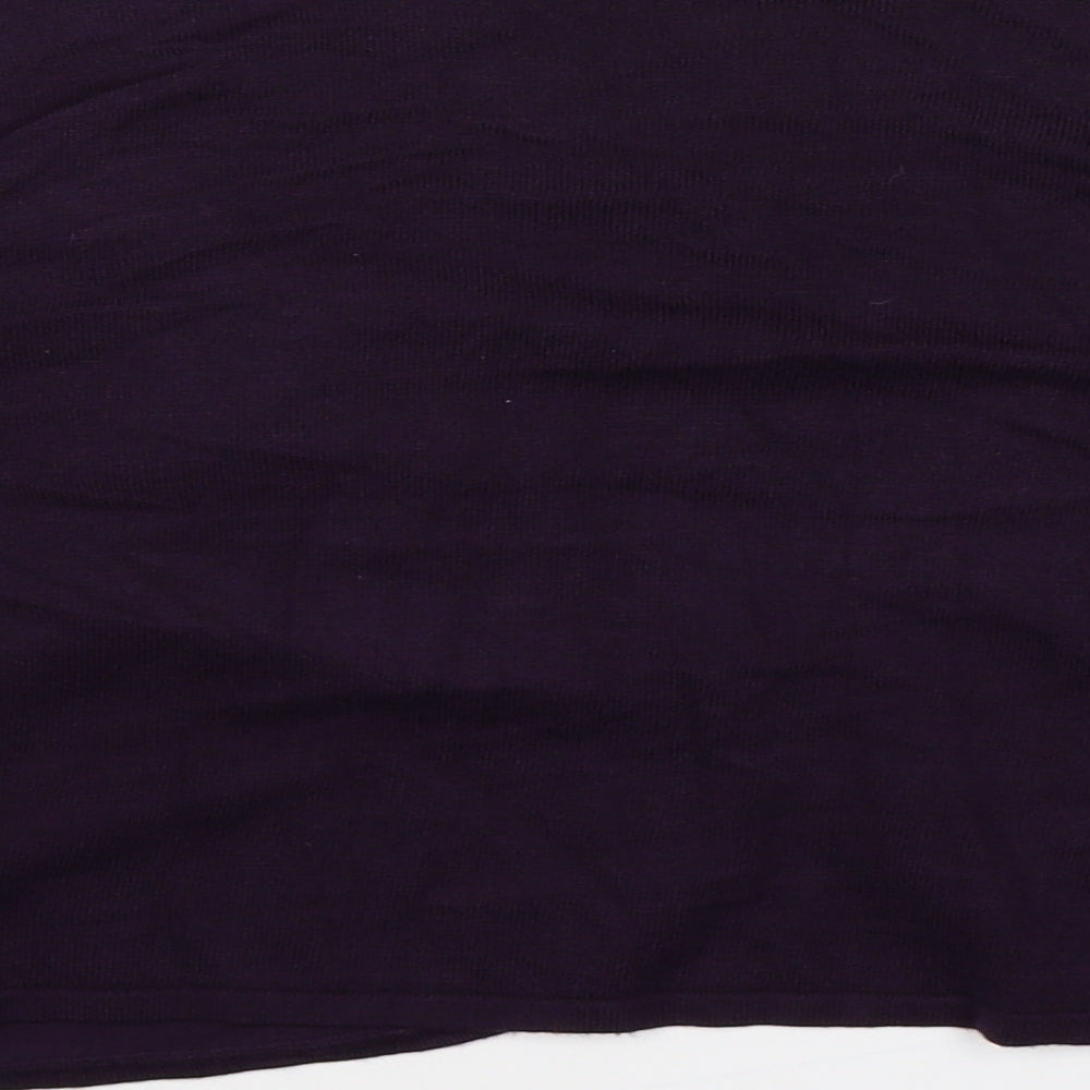 Kaliko Womens Purple Knit Cardigan Jumper Size 16