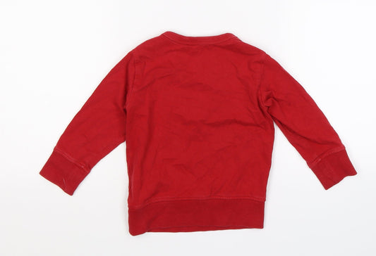 NEXT Baby Red Pullover Jumper Size 12-18 Months
