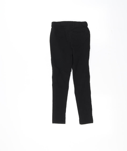 NEXT Girls Black Straight Jeans Size 7 Years
