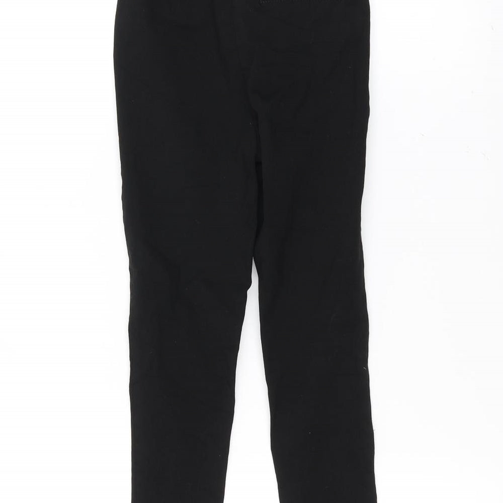 NEXT Girls Black Straight Jeans Size 7 Years